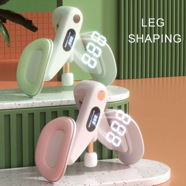 Thigh Exerciser with Counter – Kegel, Hip & Pelvic Floor Trainer for Men & Women | Home Workout Equipment